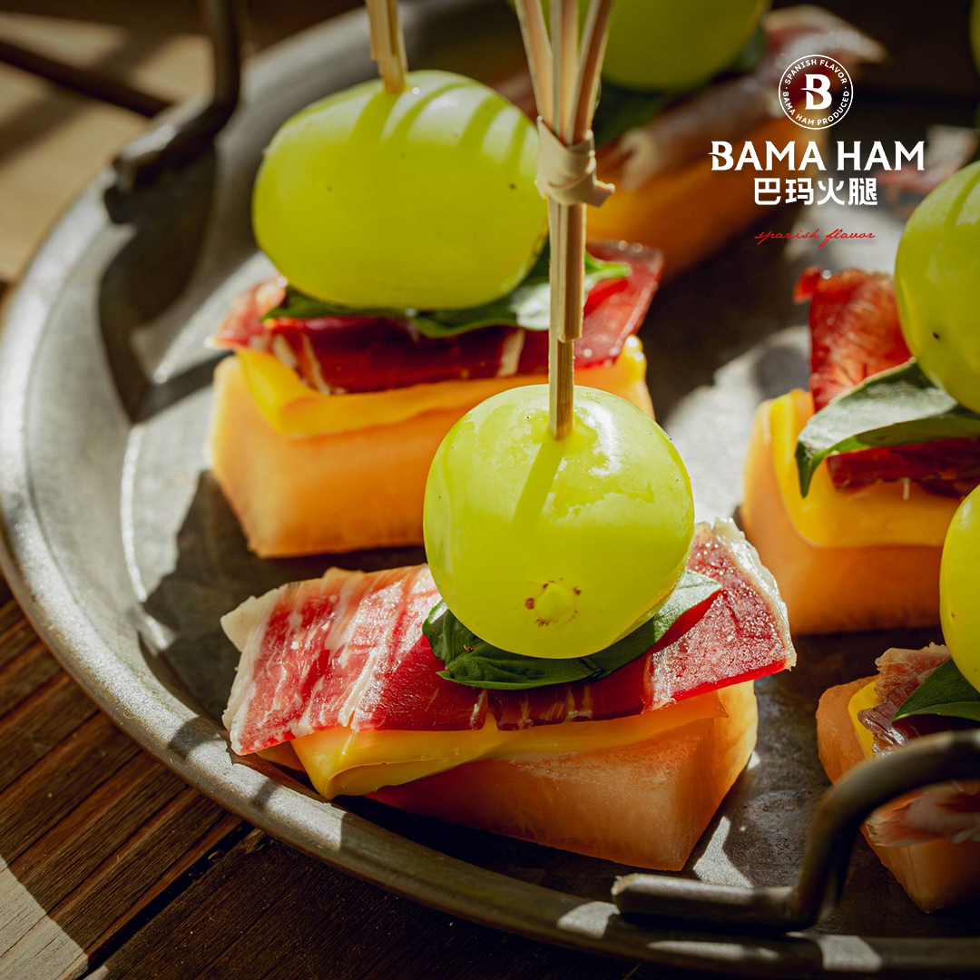 巴玛火腿密瓜芝士塔